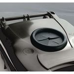 2Work Wheelie Bin 240L Bot/Lock Blue