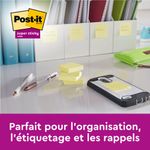 Post-It S/S Recyc 76X76 C/Yllw Pk12