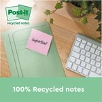Post-It S/S Recycle 76X76 Asst Pk12
