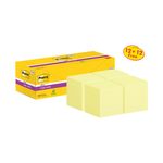 Post-It S/Stick 76X76 90S C/Ylw Pk24