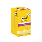 Post-It S/Stick 76X76 90S C/Ylw Pk12