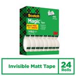 Scotch Magic Tape 19Mm X 33M Pk 24