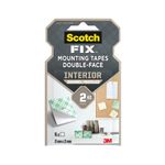 Scotch-Fix Ds Int Mnt Sq 25X25Mm P16
