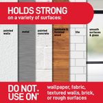 Command Pic Hang Strip Nrow Wht Pk8