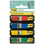 3M Post-It Index 4 Colour Disp Pk140