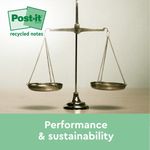 Post-It Rcycld 38X51 100Sh Yllw Pk24
