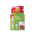 Command Pic Hang Strip L Wht Pk24