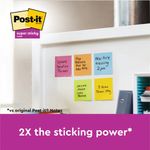 Super Sticky Znotes Ylw 76X76 Pk24
