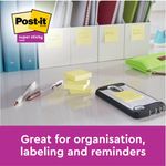 Post-It Sticky Note Cab 127X76 Ylw