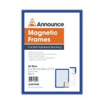 Announce Magnetic Frames A4 Blue Pk5