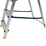 3 Tread Stepladder + High Handrail