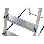 8 Tread Stepladder + High Handrail