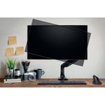 Kensington Smartfit Sin Mon Arm Blk