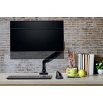 Kensington Smartfit Sin Mon Arm Blk