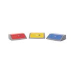Addis Rec Bin Kit Lids Metallic Pk3