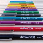 Artline 200 Pens Red Packed Pk12