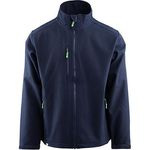 Mens Navy Softshell Jacket Xl