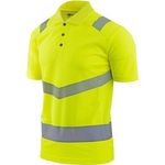 Yellow Hi-Vis Polo Shirt S