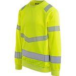 Yellow Hi-Vis Sweatshirt M