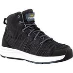 Nyx Womens Blk/Gry S1P Hiker Boots 7