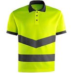 Yellow Hi-Vis Polo Shirt Xl