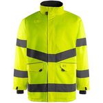 Ylw Waterproof Hi-Vis Coat Xl