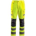 Ylw Hi-Vis Cargo Trousers 42R