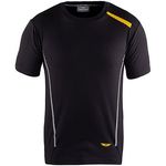 Mens Black T-Shirt 3Xl