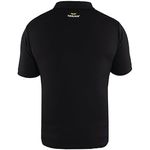 Mens Black Polo T-Shirt S