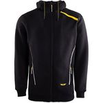 Mens Black Hoodie 2Xl