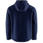 Mens Navy Hooded Softshell Jacket M