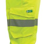 Ylw Hi-Vis Cargo Trousers 32R