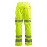 Ylw Hi-Vis Cargo Trousers 36R