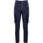 Womens Navy Cargo Trousers 14R