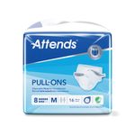 Attends Pullons Pant Sz 8M X4 Pk16