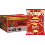 Walkers Ready Saltd Crsp 32.5G Pk32