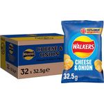 Walkers Cheese/On Crsp 37.5G Pk32