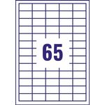 Avery Multi Labels 65 Sheet