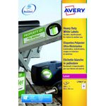 Avery Hvy Duty Lbls Wht 14L/Sh Bx 20