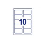 Avery S/A Name Badges 80X50Mm Pk150