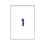 Avery Uhdut Labels 209X291Mm Pk20
