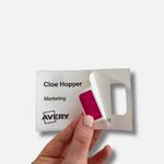 Self-Adhesive Visitor Badges Roll