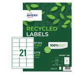 Avery Rcy Ad Lsr Lbl 63.5X38.1 Pk100