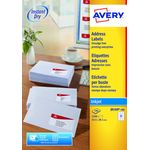 Avery Inkjet Address Label Pk2100