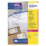 Avery Lsr Add Lbls Wht 8L/Sht Bx 100