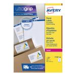 Avery Lsr Add Lbls Wht 6L/Sht Bx 100