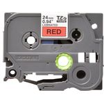 Brother Tze Tpe 24Mmx8M Blk/Red Tpe
