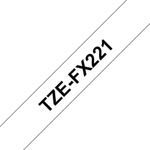 Brother Tze Tpe 9Mmx8M Blk/Wht