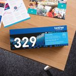 Brother Tn-329C Toner Cart Shy Cyan