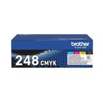 Brother Tn248 Toner Val Pk Cmyk